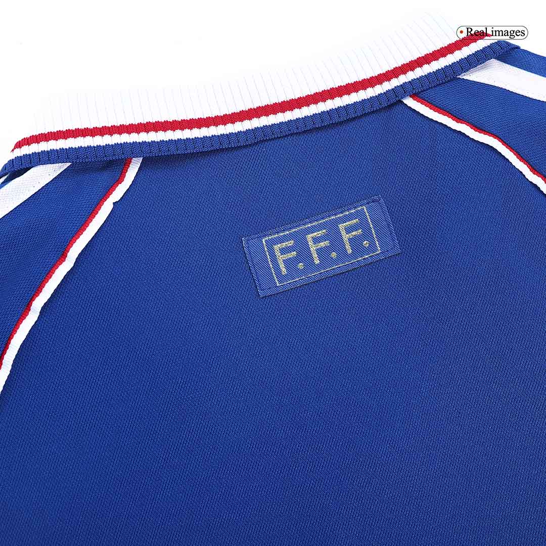 France 1998 Home Retro Football Jersey
