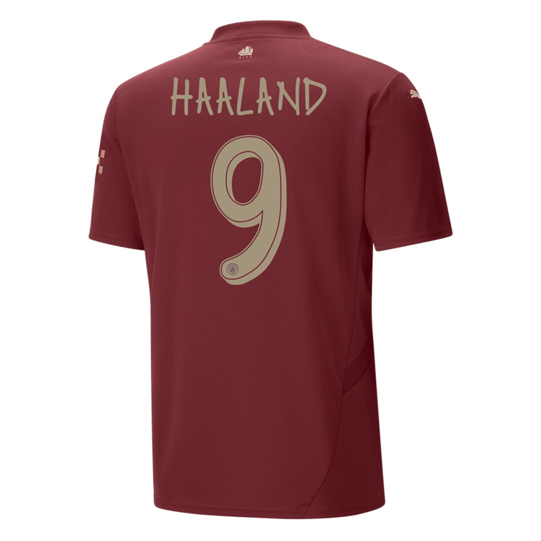 HAALAND #9 Manchester City Third Away Soccer Jersey 2024/25 - UCL