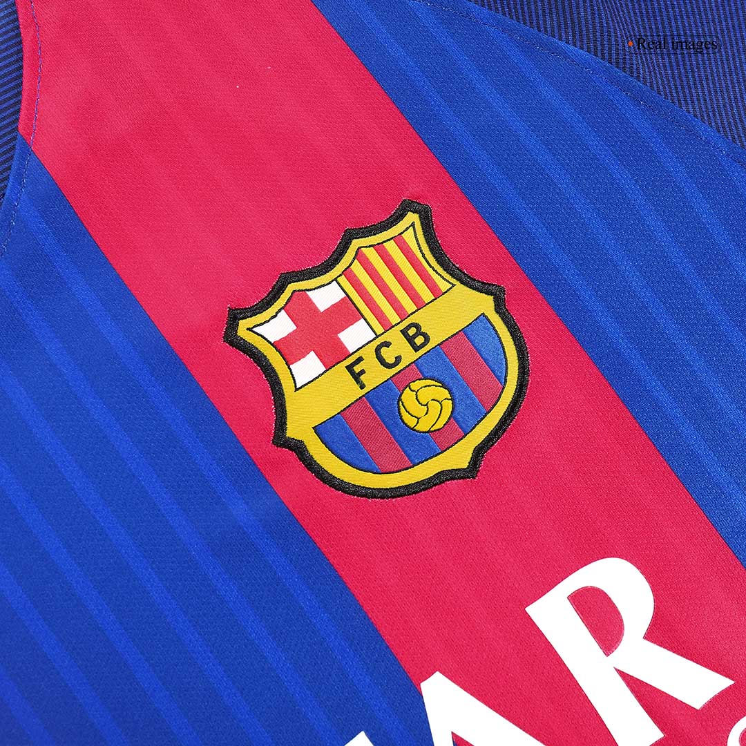 Barcelona 2016/17 Retro Home Soccer Jersey