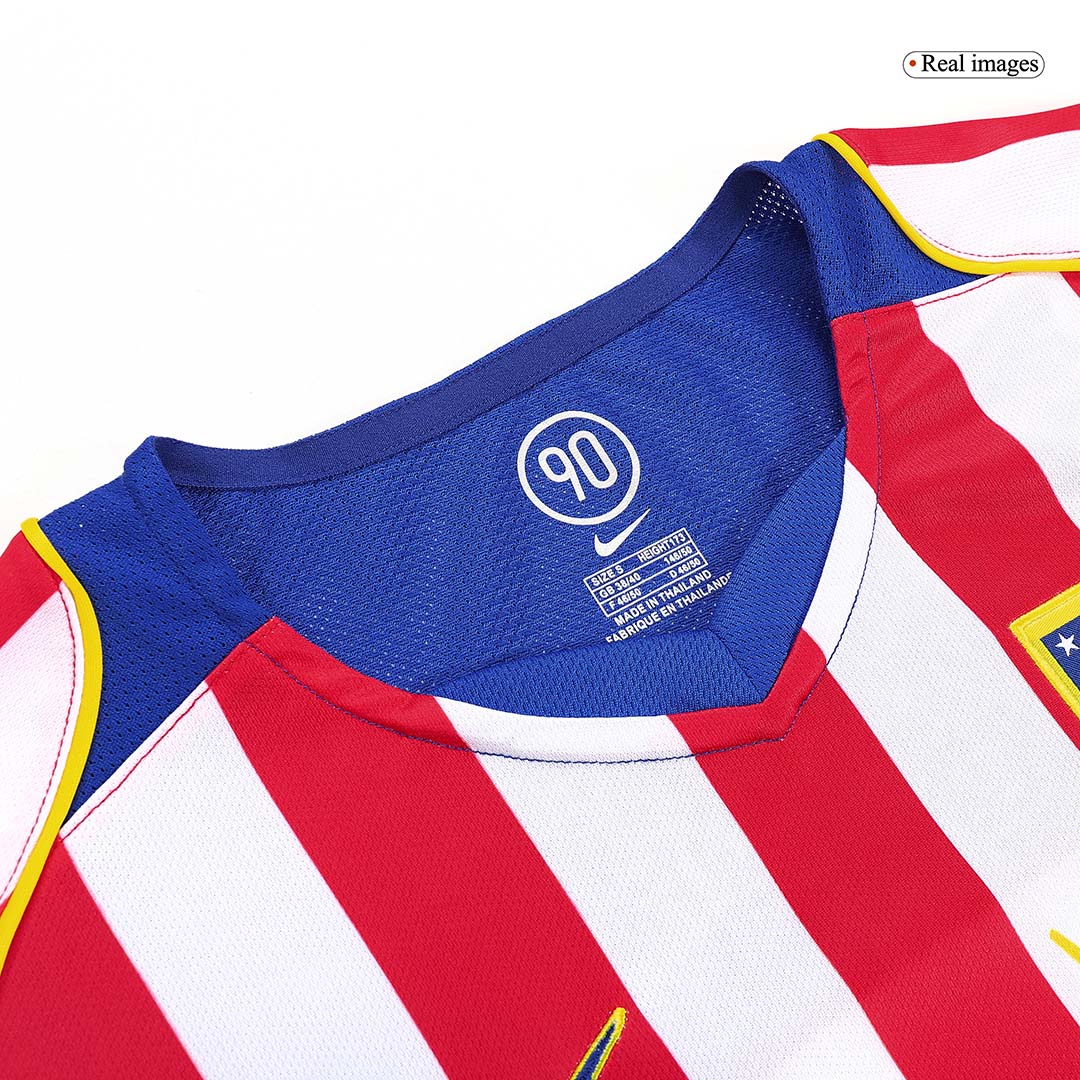 Atletico Madrid 2004/05 Home Retro Football Jersey