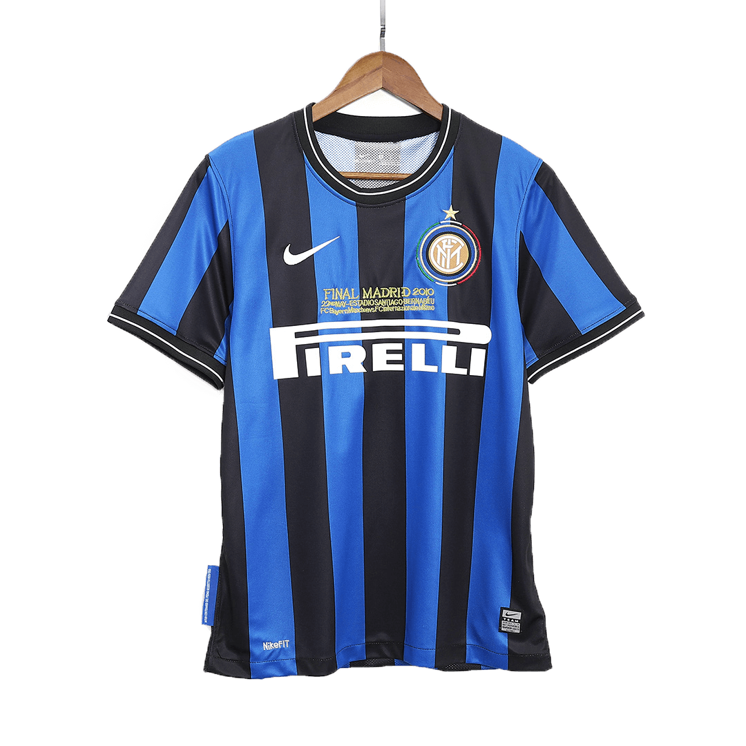 Inter Milan 2009/10 Home Retro Football Jersey - UCL Final