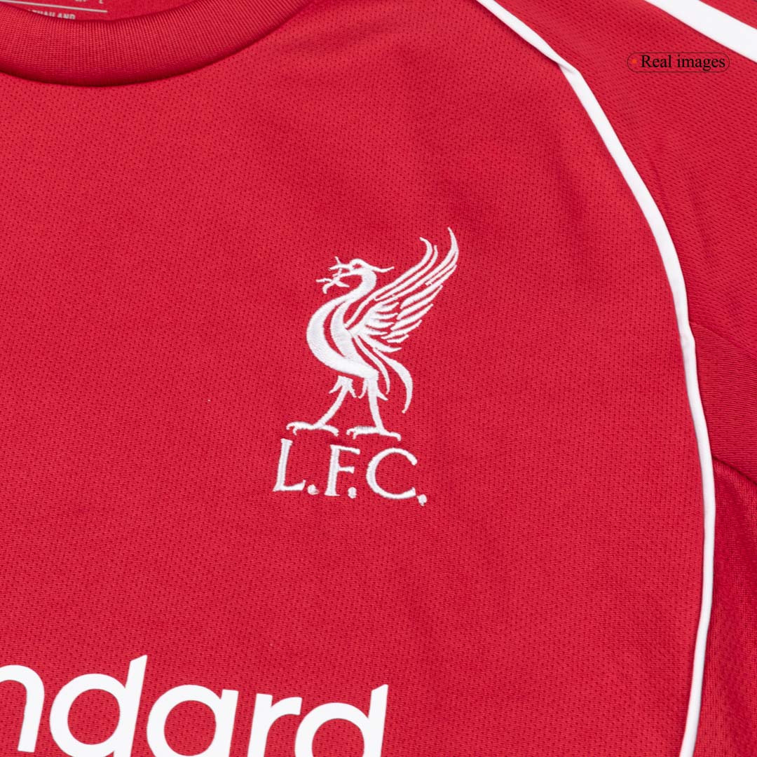 Camiseta de manga larga del Liverpool para la temporada 2025/26