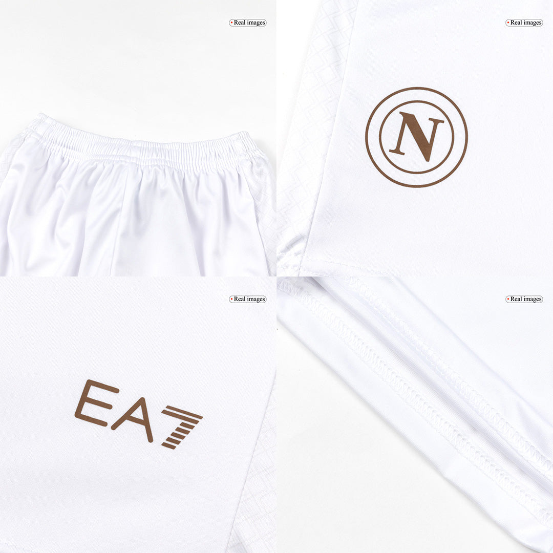 Napoli Kid's Away Kit - Jersey+Shorts 2025/26