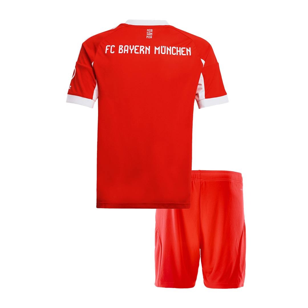 Tenue domicile enfant du Bayern Munich - Maillot + Short 2025/26
