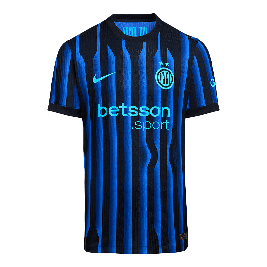 Camiseta de fútbol LAUTARO #10 Inter de Milán, versión jugador local, temporada 2025/26