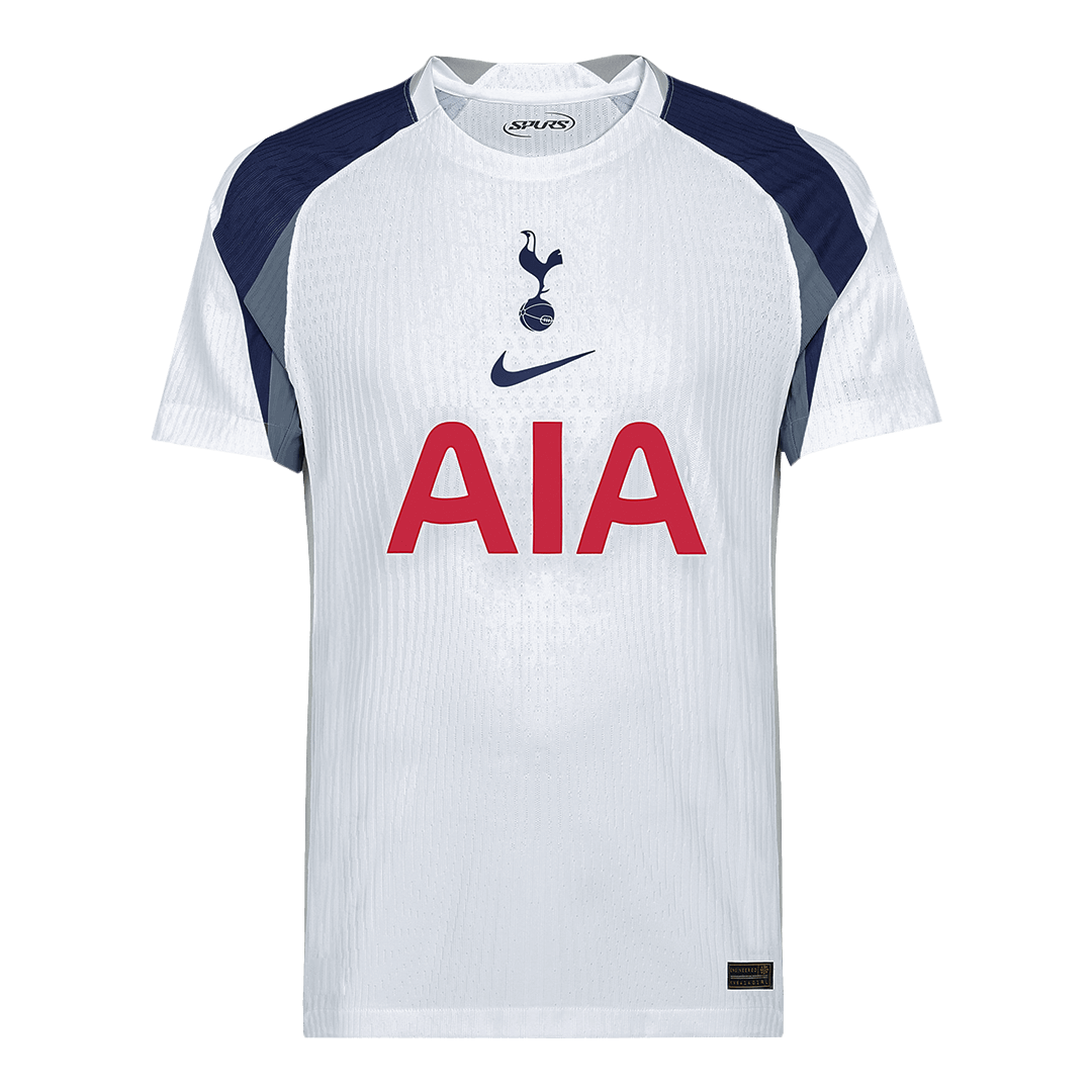 SON #7 Tottenham Hotspur Home Player Version Soccer Jersey 2025/26 White - UCL