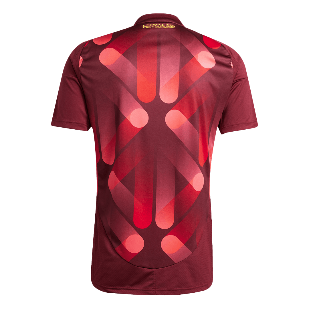 Germany Men's Away Football Jersey 2025 Red - Women's Euro