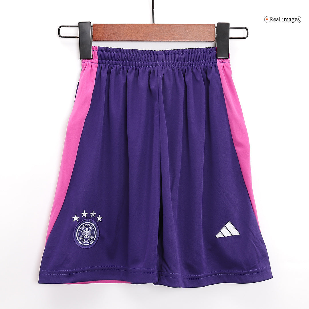 Germany Kid's Away Football Jersey Kit (Jersey+Shorts+Socks) Euro 2024