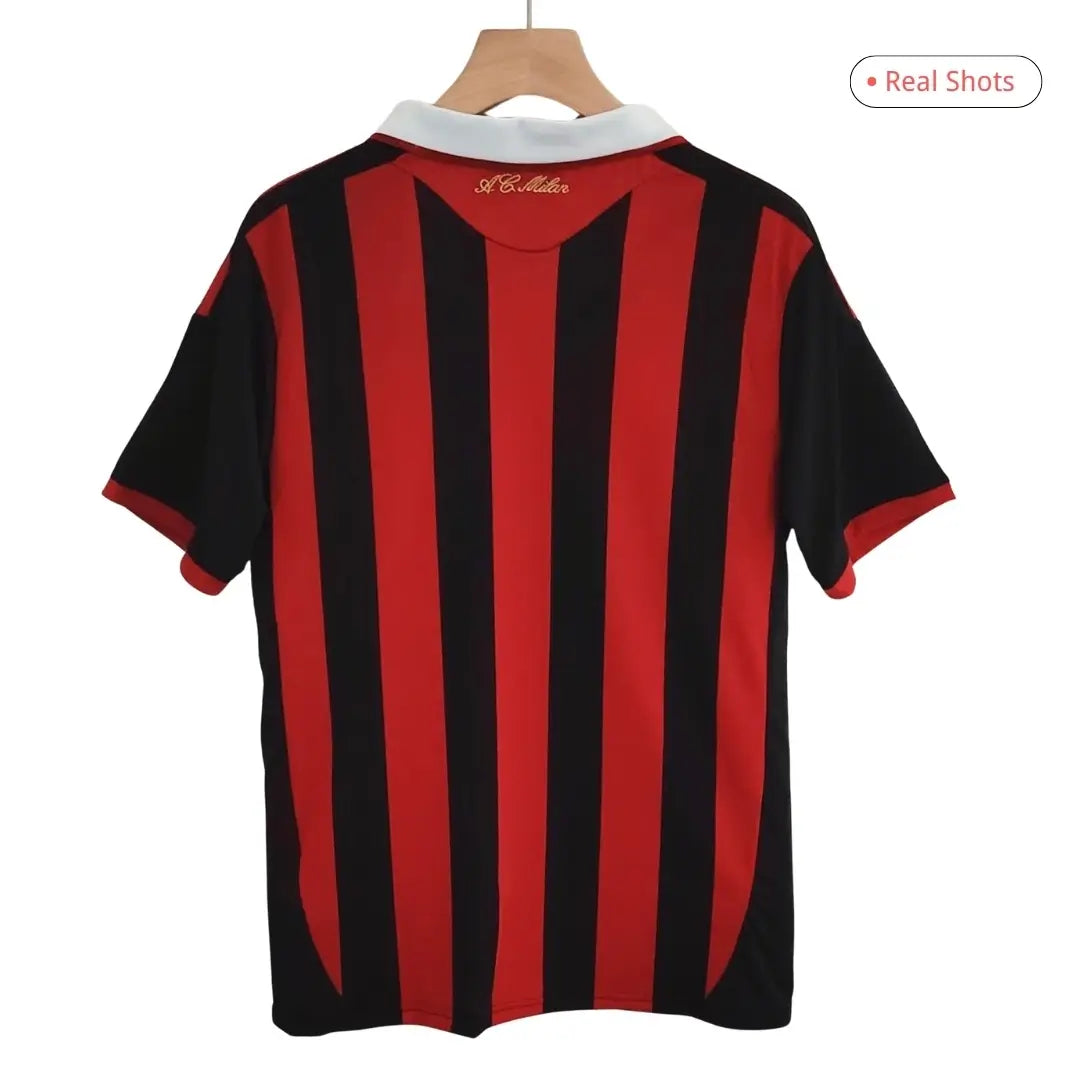 AC Milan 2009/10 Home Retro Soccer Jersey