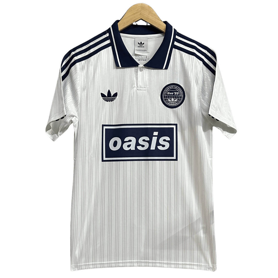 Ad x Oasis Tour White Jacquard Jersey | FansJerseyHub Ad x Oasis Tour White Jacquard Jersey | FansJerseyHub