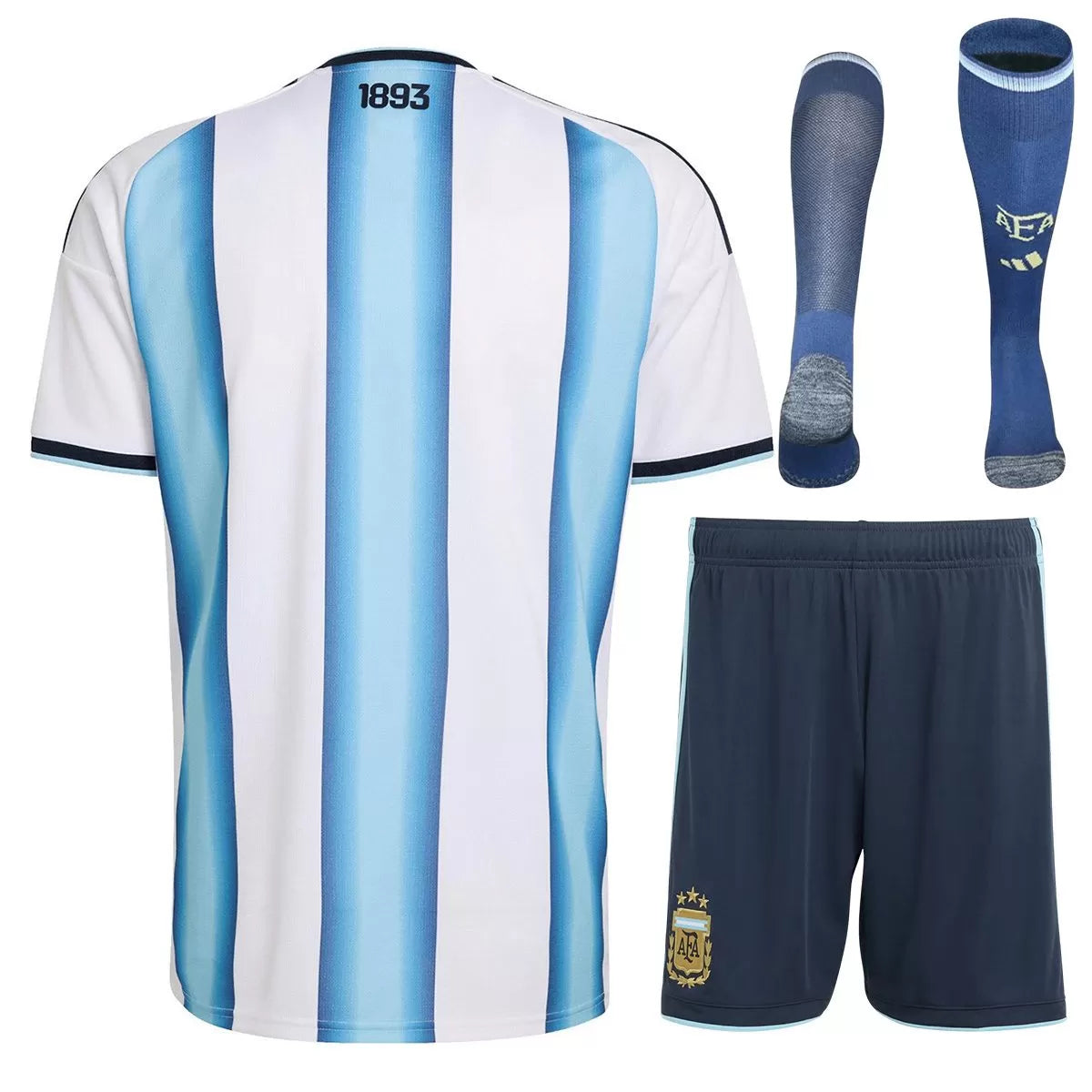 Argentina Home Full Soccer Jersey Kit 2026 World Cup