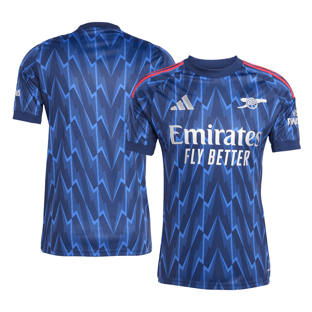 Camiseta de visitante del Arsenal 2025/26
