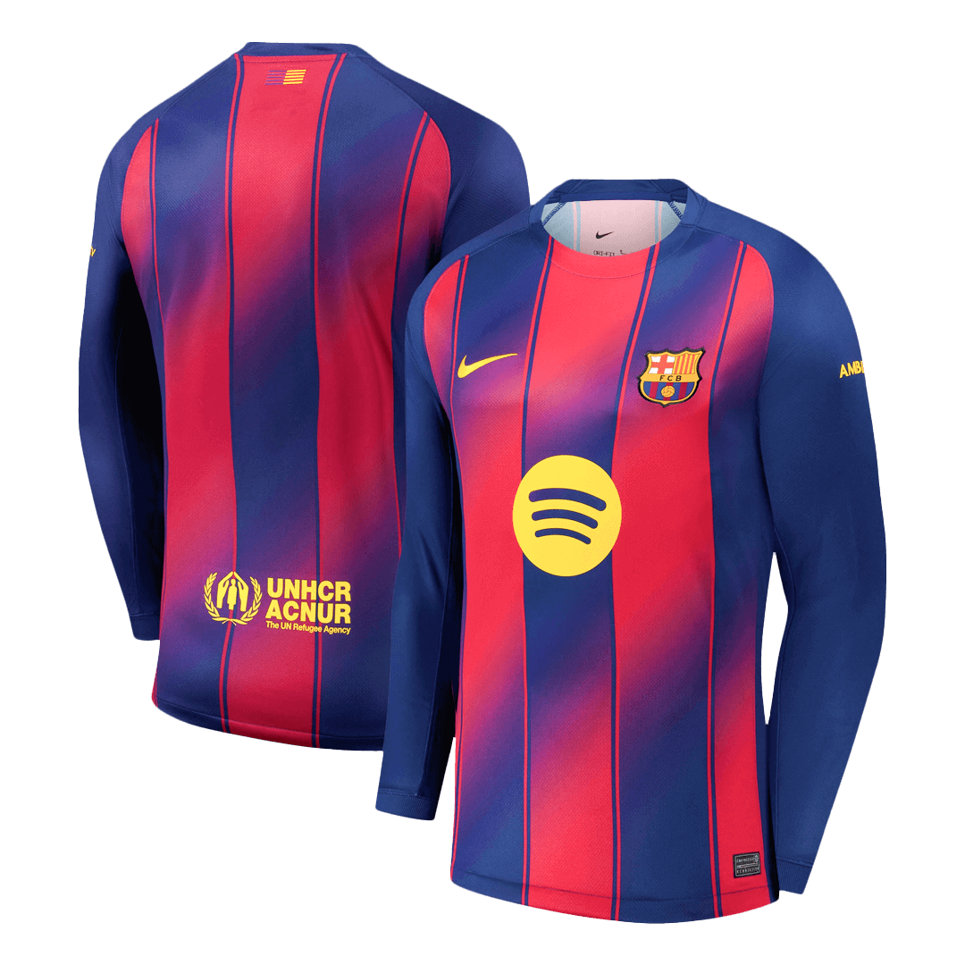 Camiseta de manga larga del FC Barcelona, temporada 2025-2026