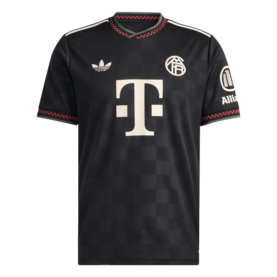 Musiala #10 Bayern Munich Third Away Soccer Jersey 2025/26 - Champions League