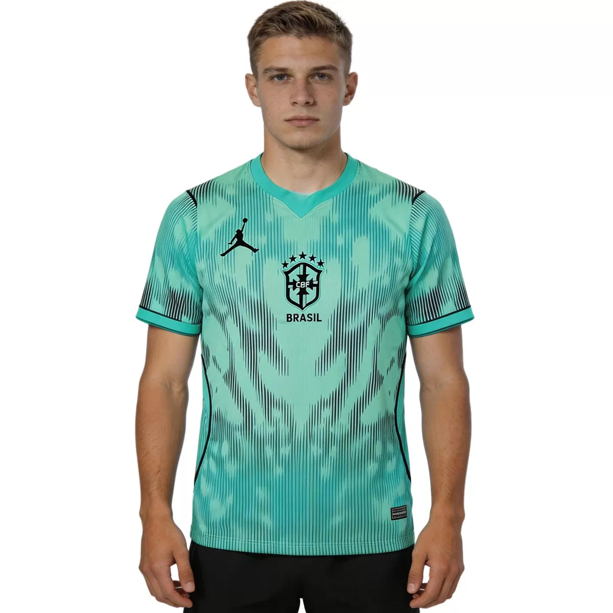 Camiseta de portero de fútbol de Brasil Copa del Mundo 2026
