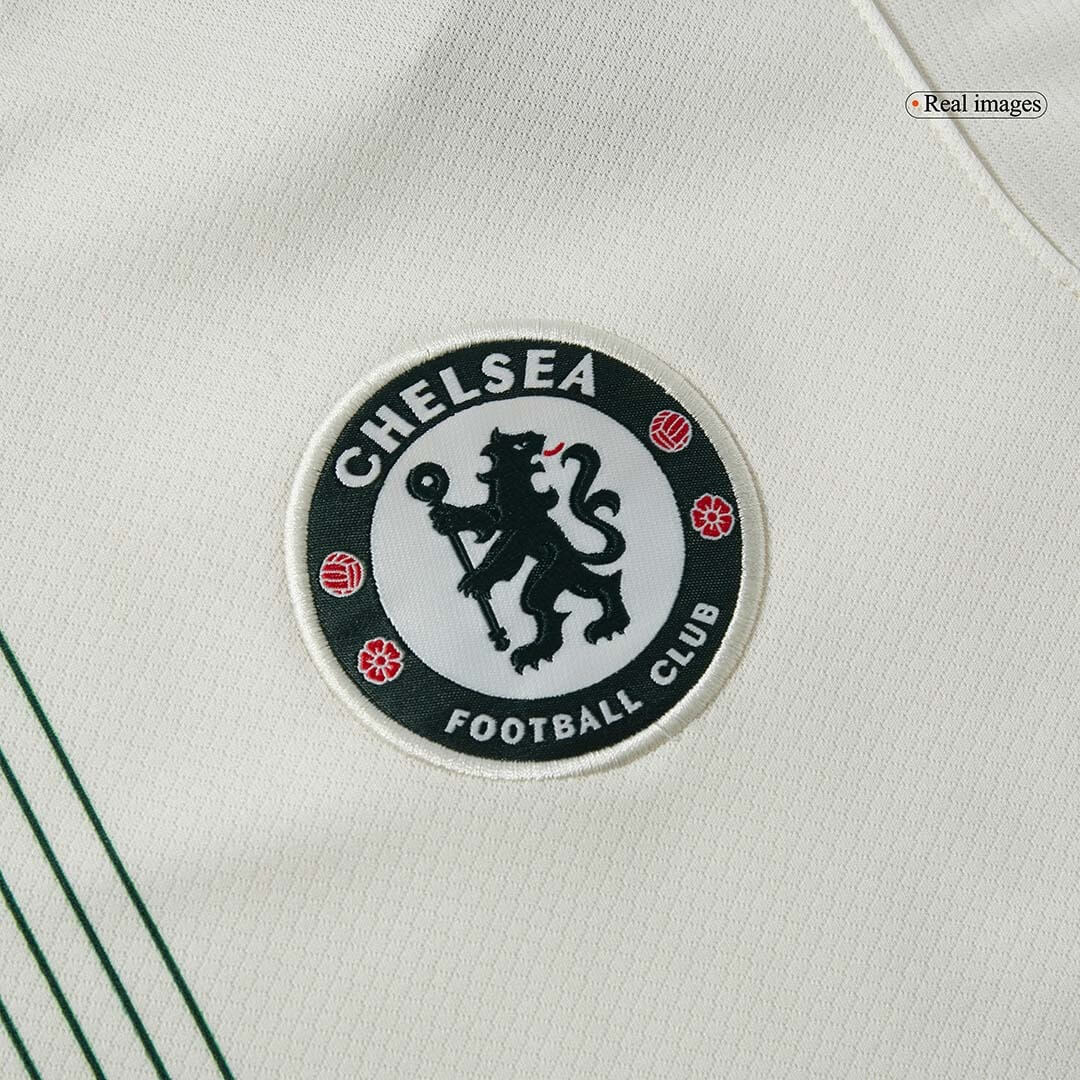 NETO #7 Chelsea Away Soccer Jersey 2025/26 White