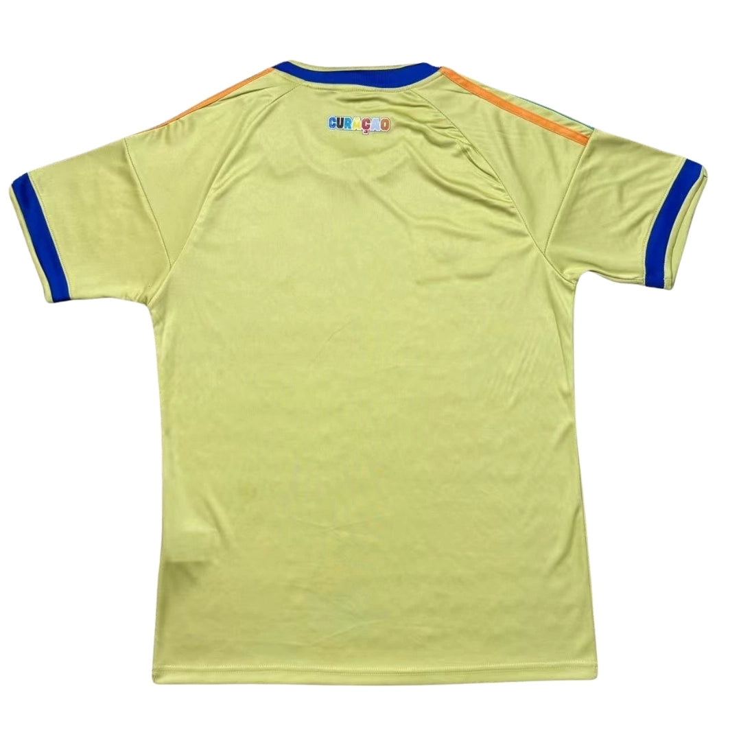 Camiseta de fútbol de visitante de Curazao Mundial 2026