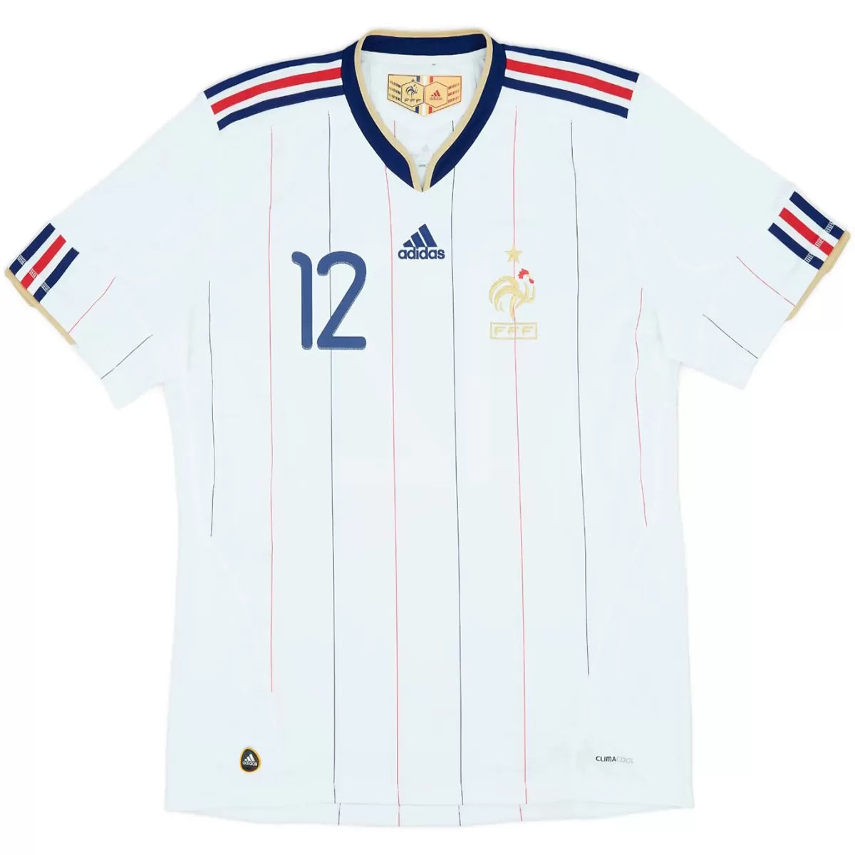 HENRY #12 France 2010 Away Retro Football Jersey