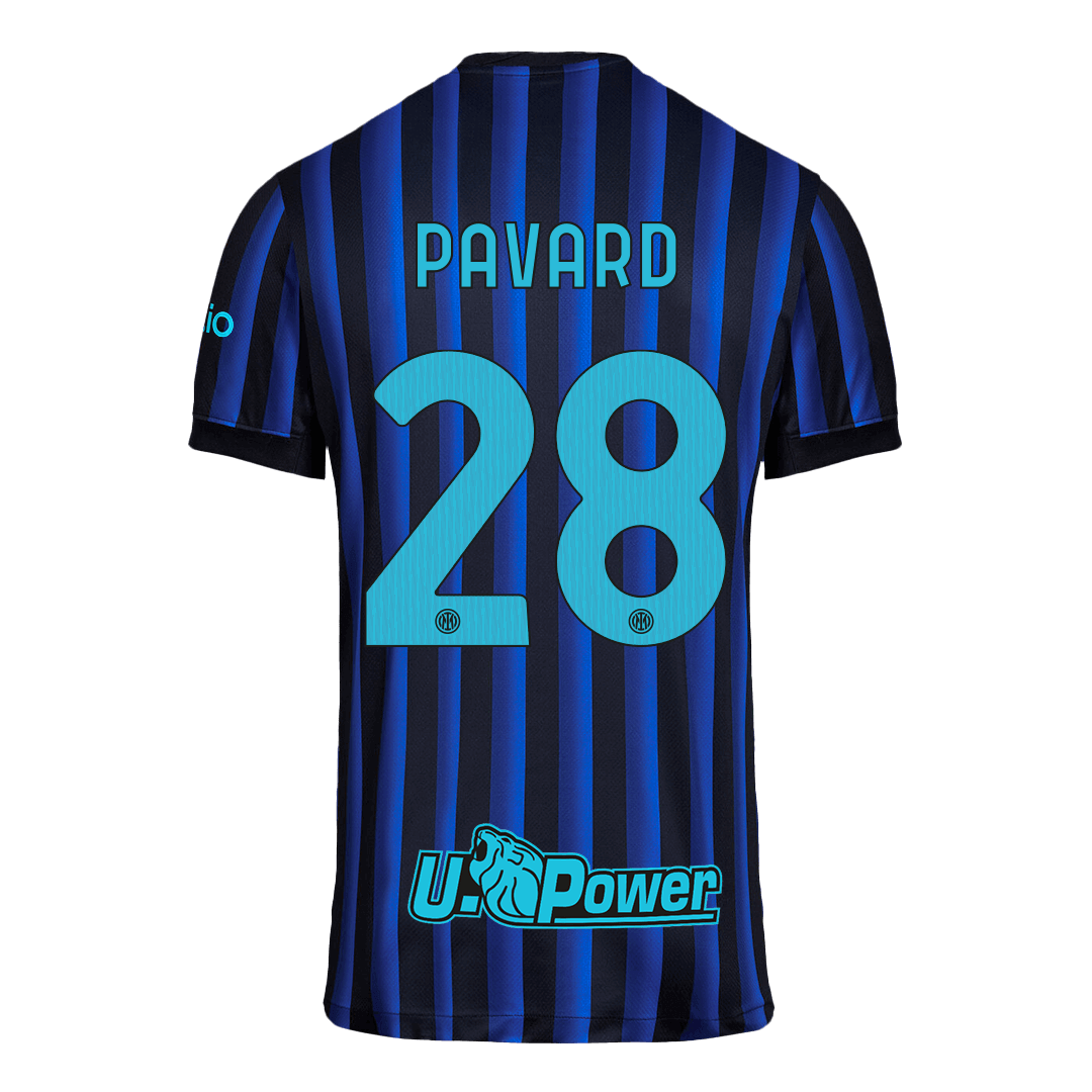 PAVARD #28 Inter Milan Home Soccer Jersey 2025/26