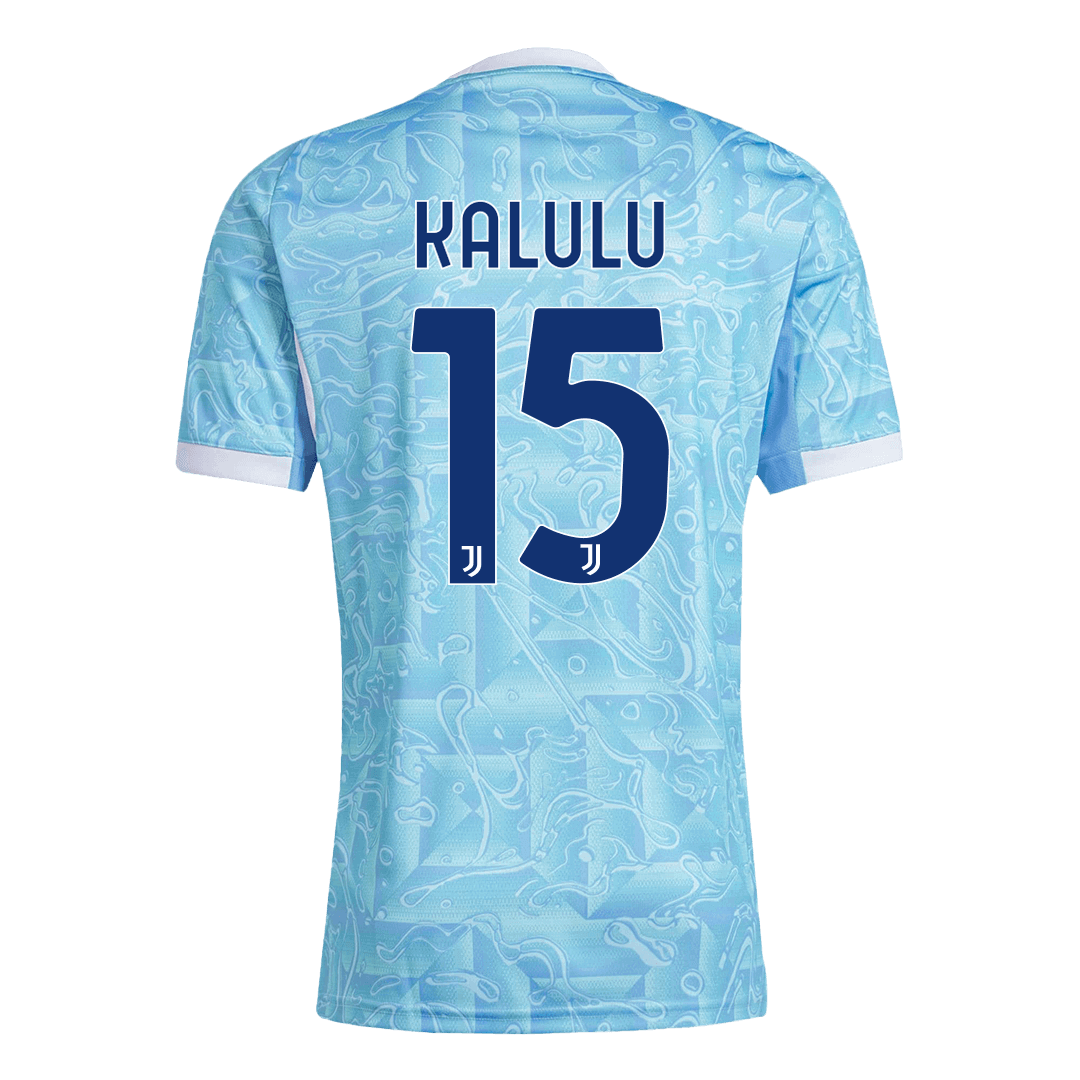 KALULU #15 Juventus Away Soccer Jersey 2025/26