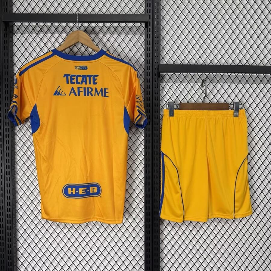 Kit Enfant Tigres UANL Domicile - Maillot+Short 2025/26