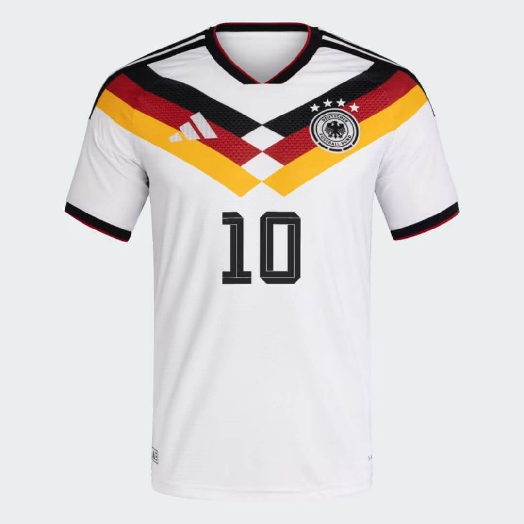 Camiseta de fútbol de local versión jugador de la selección alemana Musiala #10, Copa Mundial de 2026