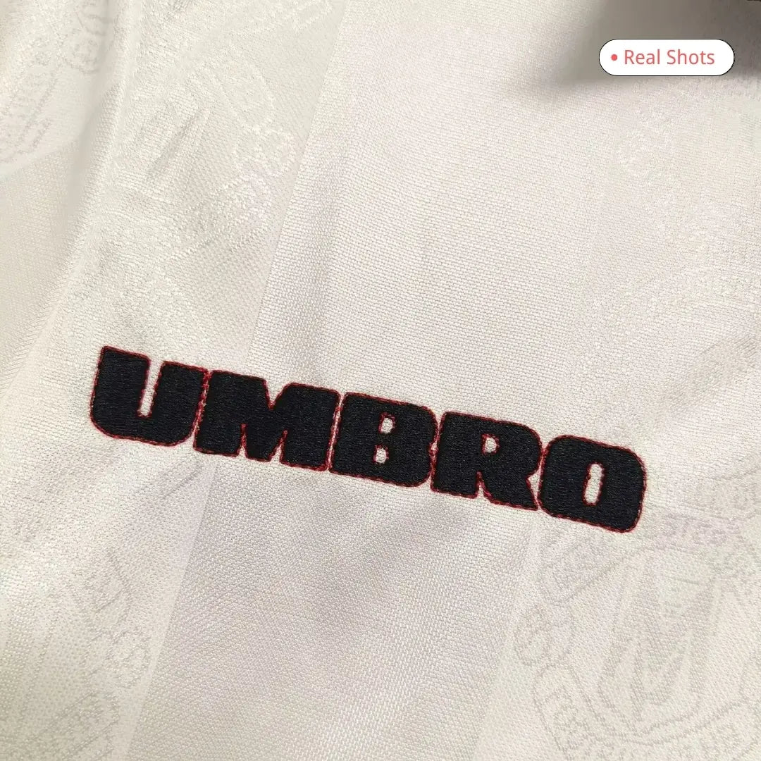 Manchester United 1998/99 Away Long Sleeve Retro Soccer Jersey