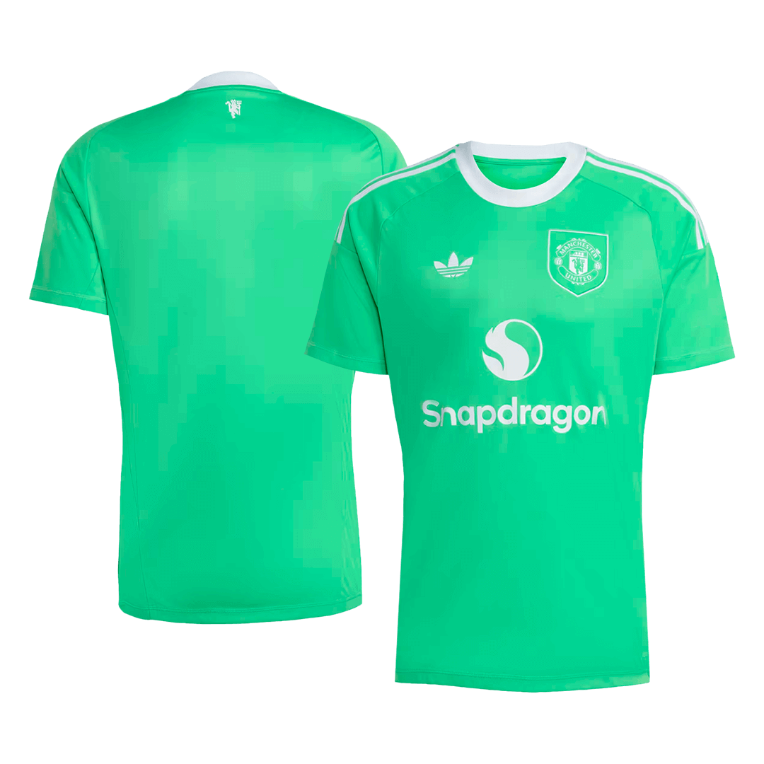 Camiseta de portero del Manchester United 2025/26