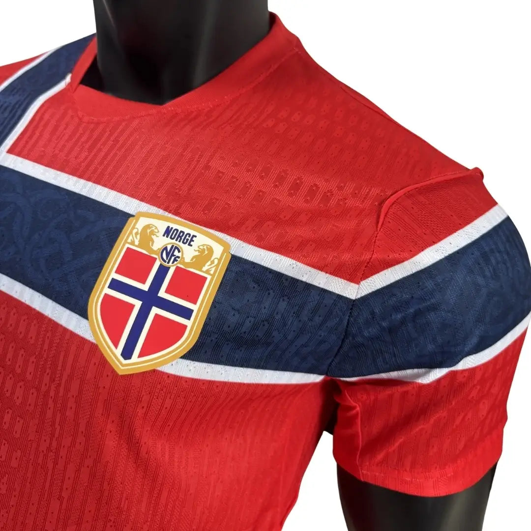 SØRLOTH #7 Norway Home Player Version Jersey 2026 World Cup