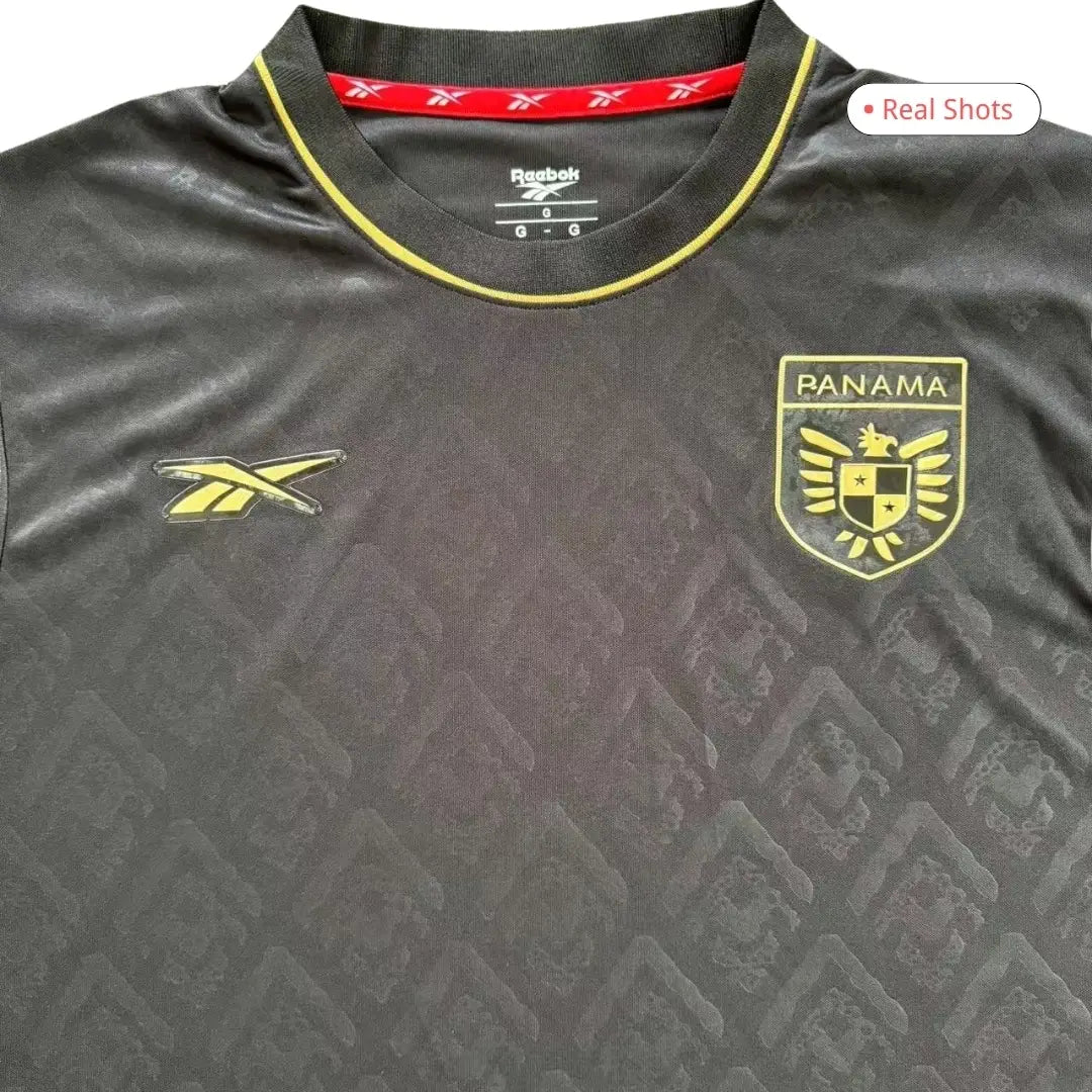 Panama Third Away Football Jersey 2025 Black