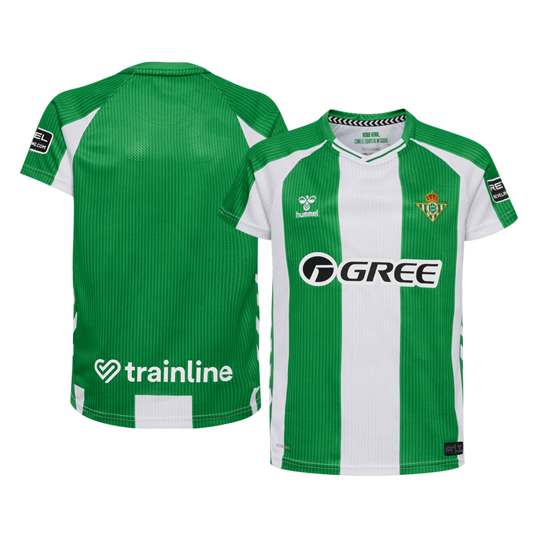 Antony #7 Real Betis Home Soccer Jersey 2025/26