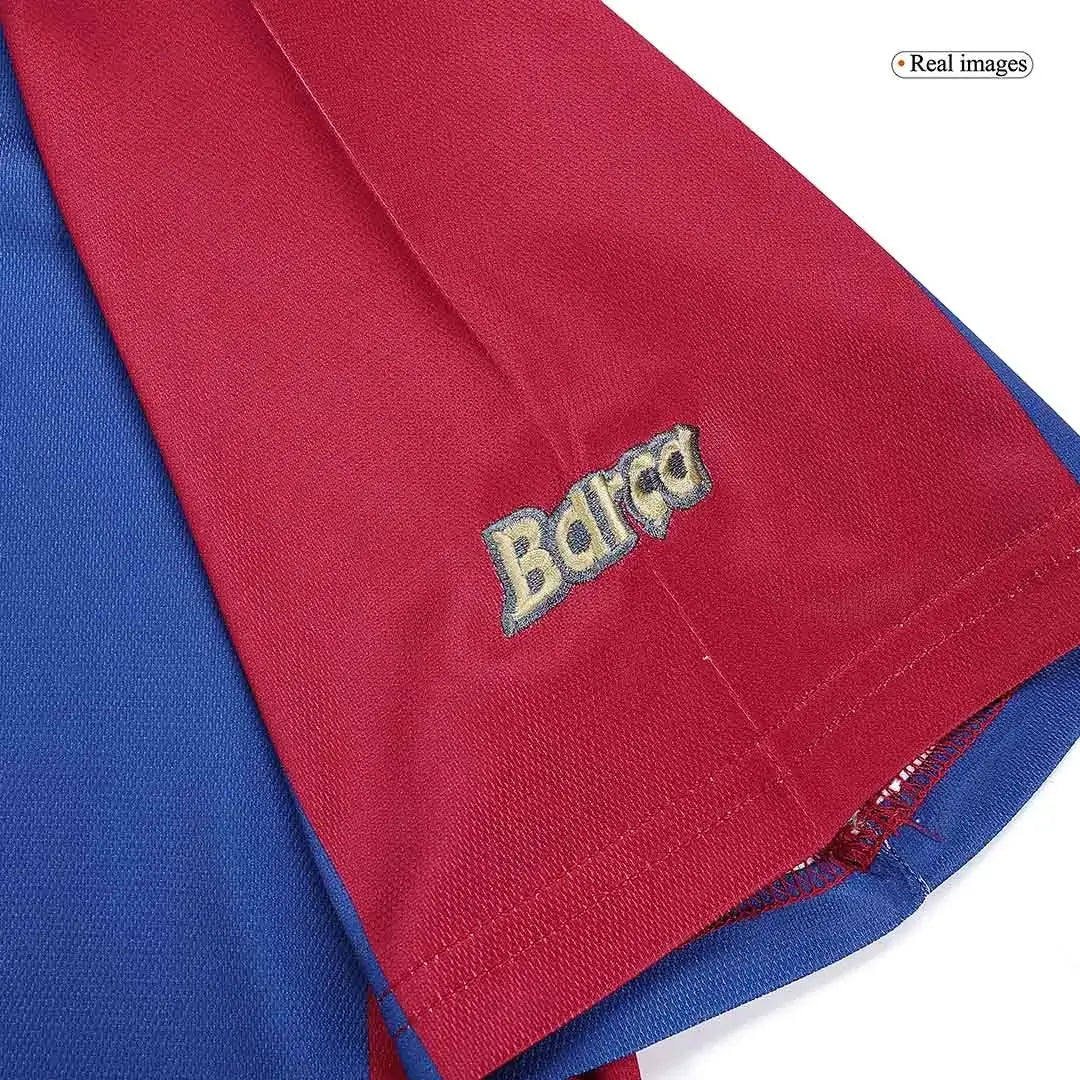 Camiseta de fútbol local retro del Barcelona 1998/99
