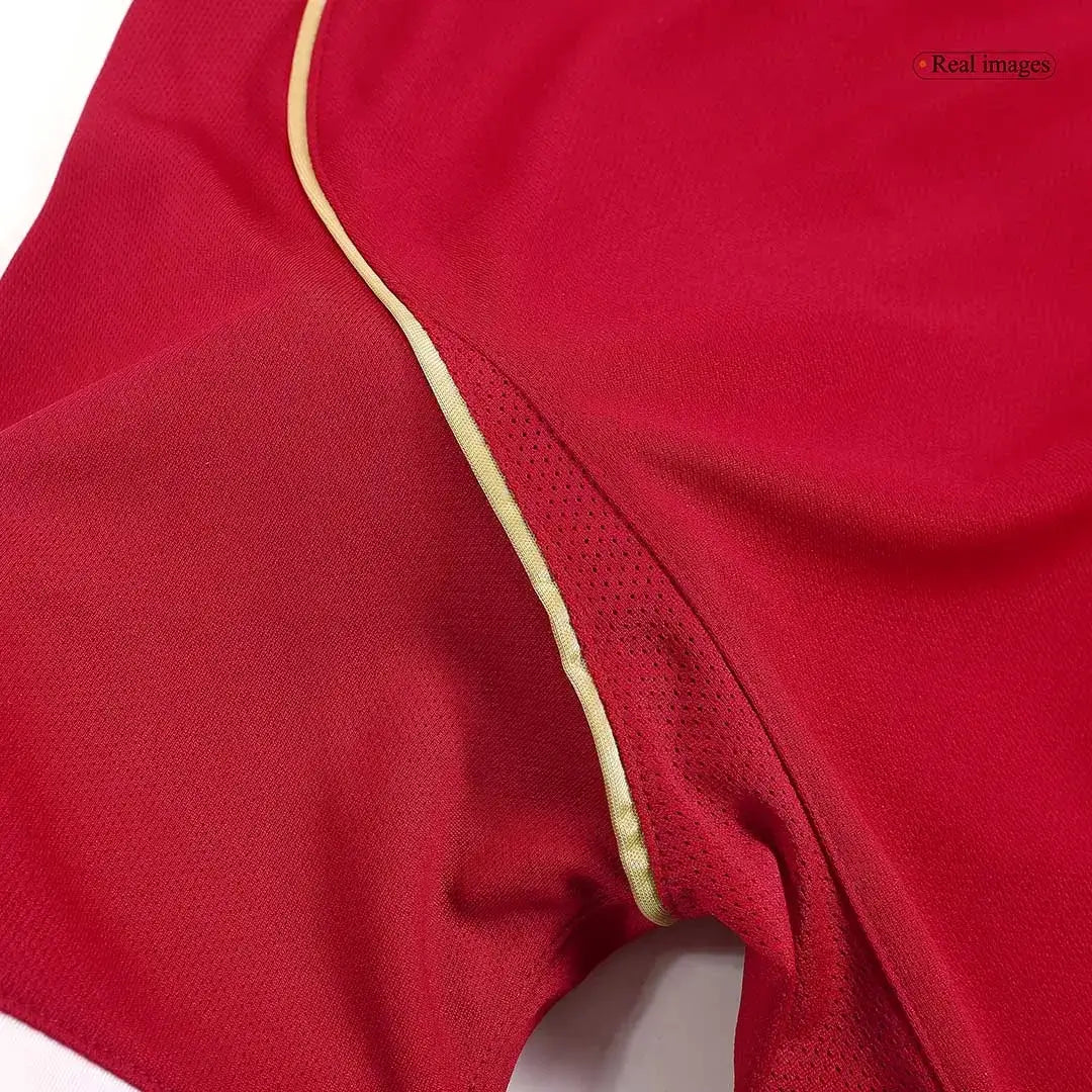 Maillot de football rétro domicile Manchester United 2006/07, numéro 16, Carrick