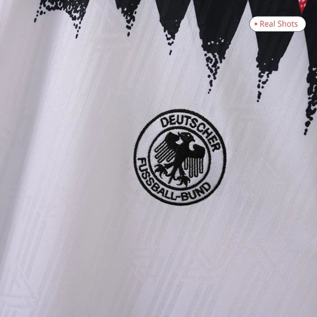 Germany 1994 Home Retro Football Jersey