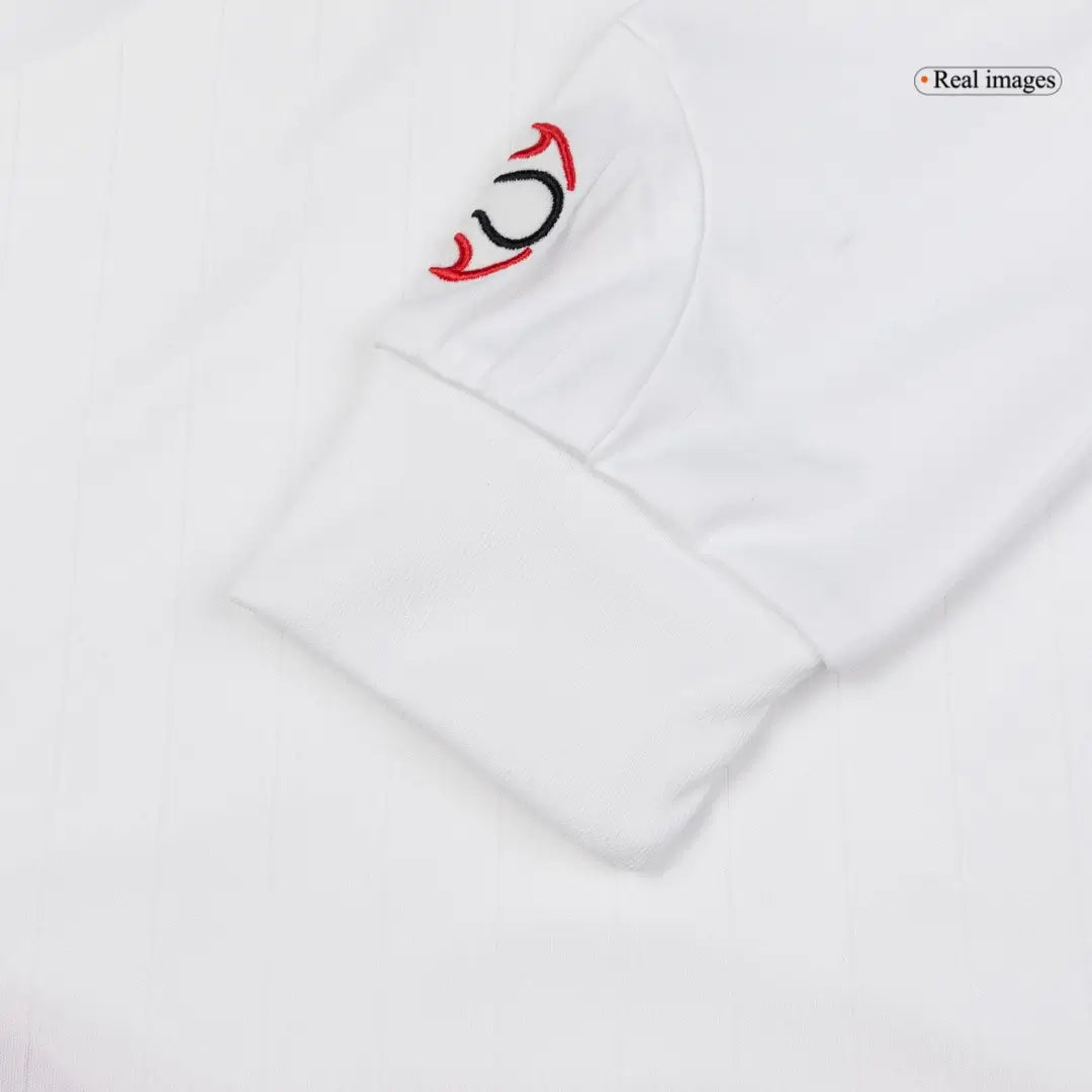 Maillot de football rétro manches longues extérieur AC Milan 2006/07