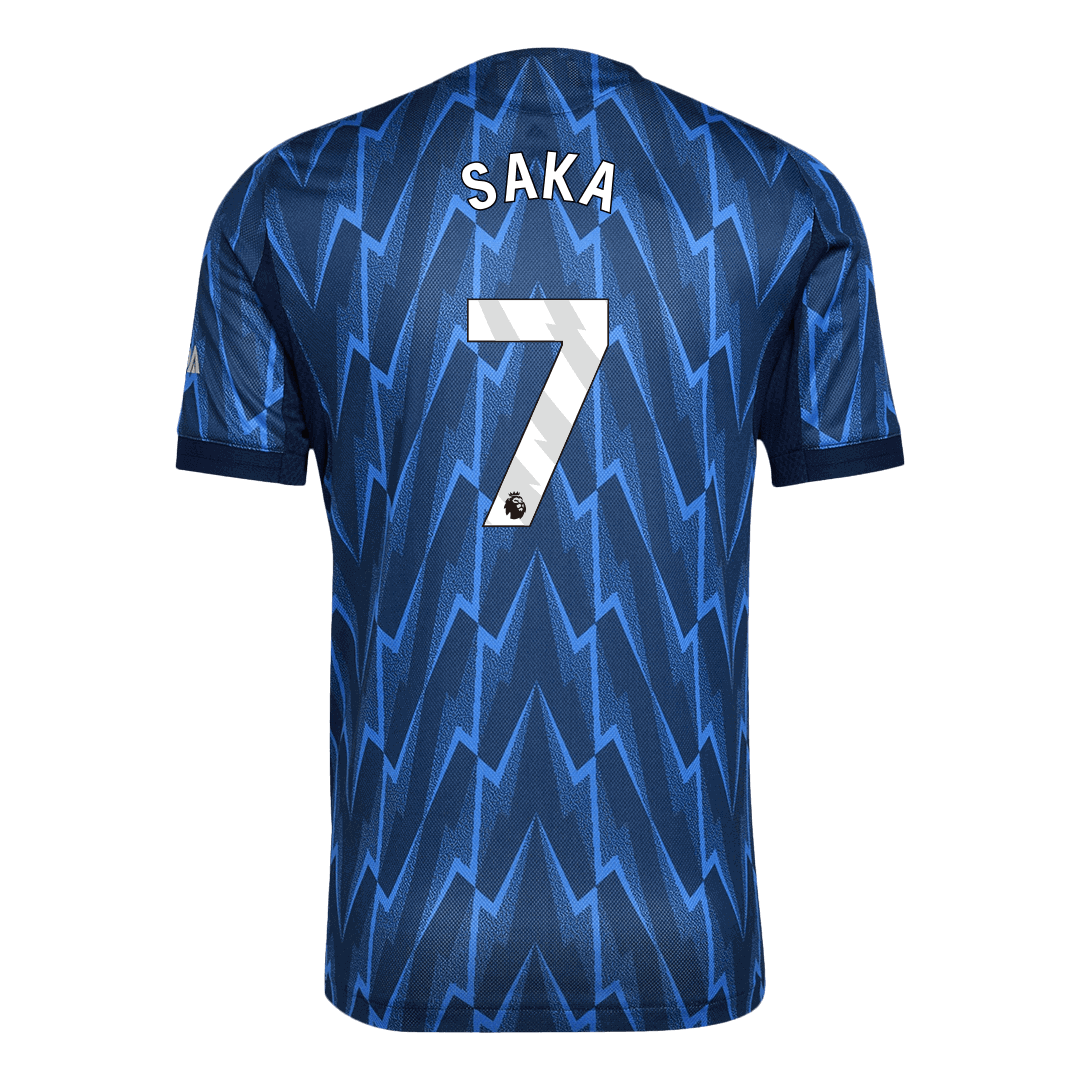 SAKA #7 Arsenal Away Player Version Soccer Jersey 2025/26