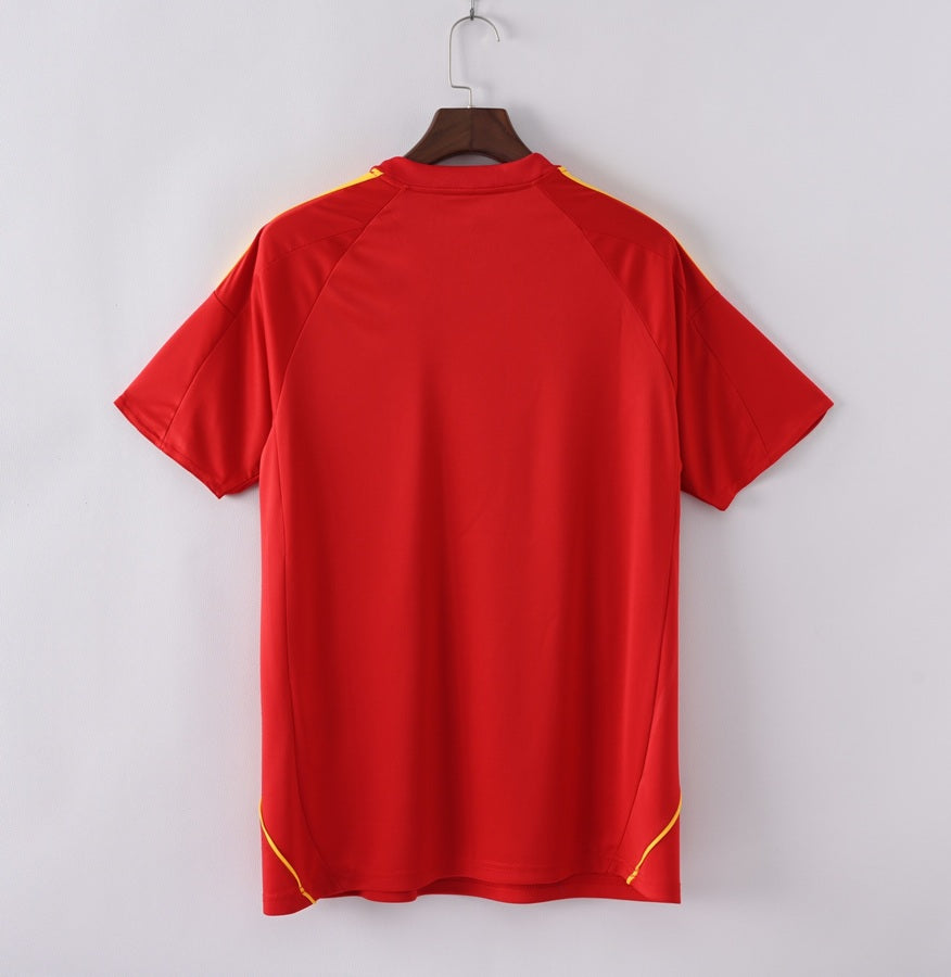 Spain 2008 Home Retro Football Jersey