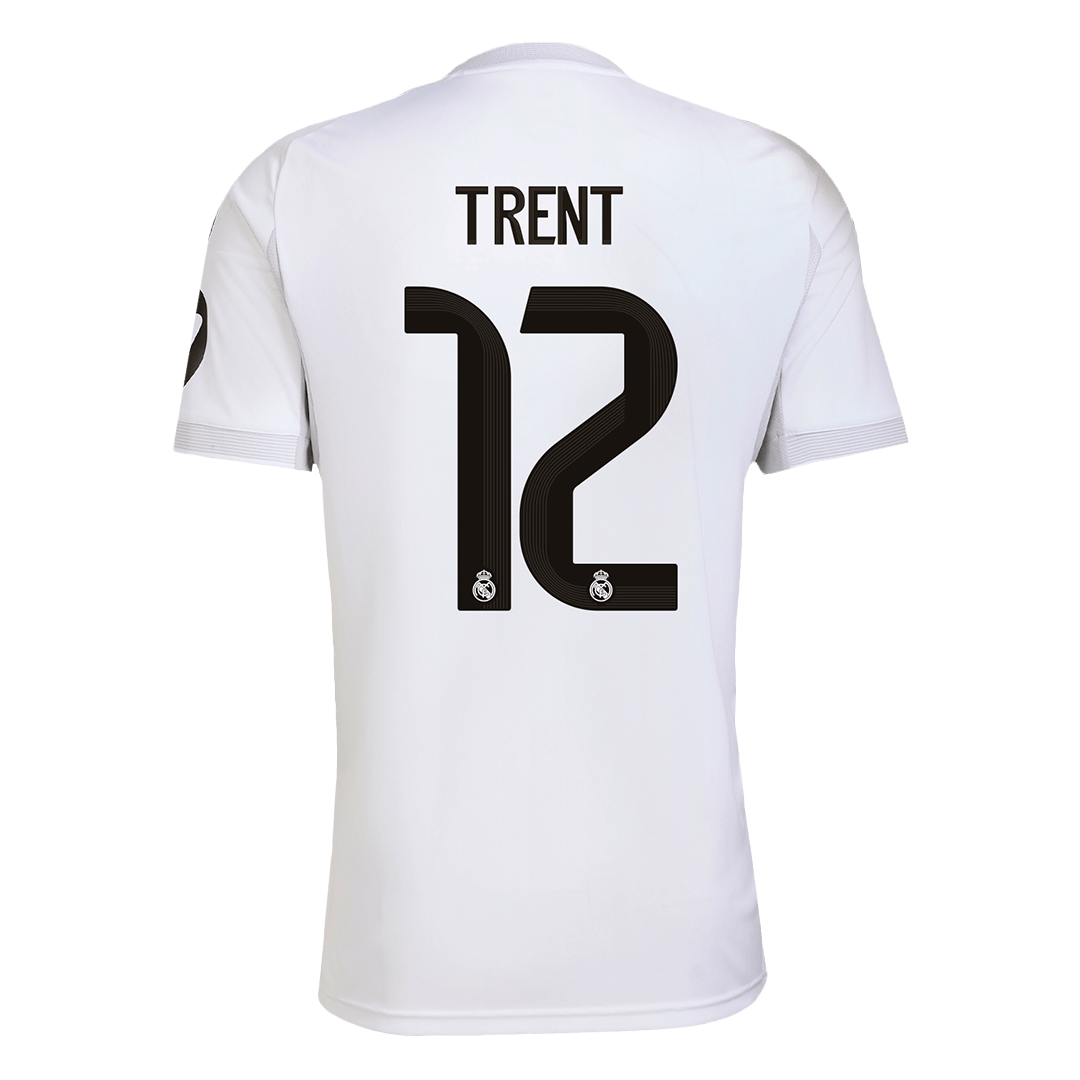 Maillot domicile du Real Madrid, Trent n° 12, blanc, saison 2025/26