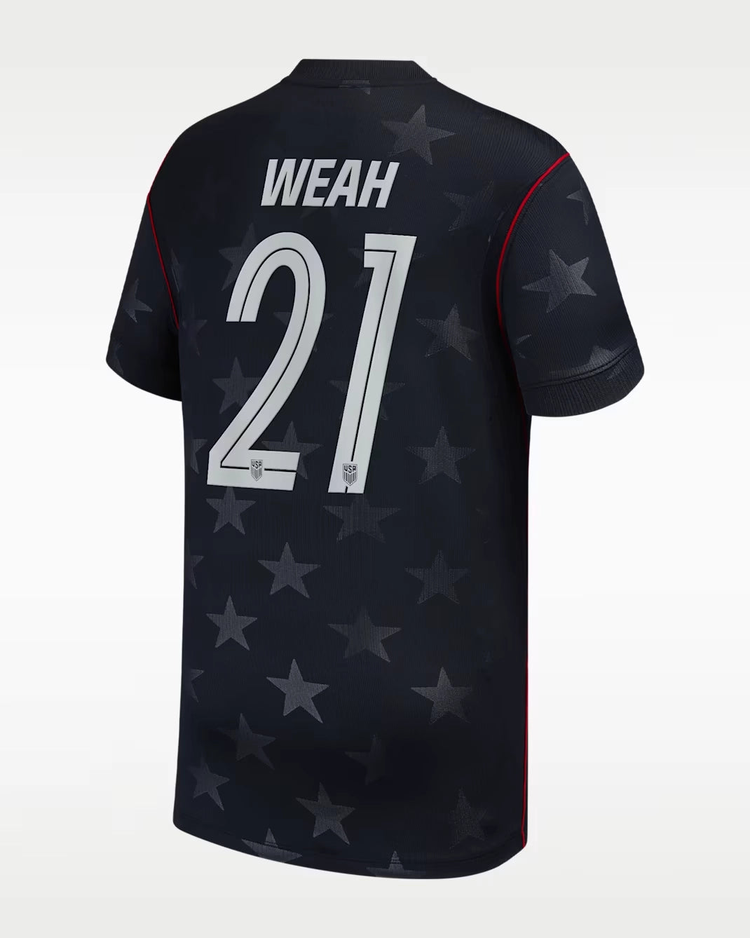 Timothy Weah #21 USMNT USA Away Soccer Jersey 2026