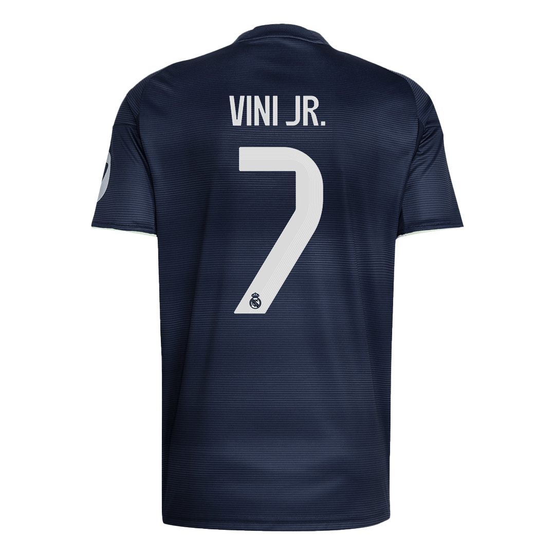 VINIJR. #7 Camiseta de fútbol visitante del Real Madrid 2025/26