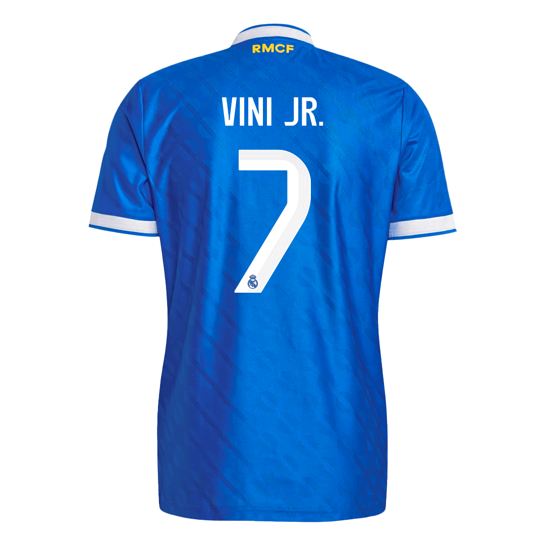 Camiseta de fútbol VINI JR. #7 Real Madrid Tercera Versión Visitante 2025/26