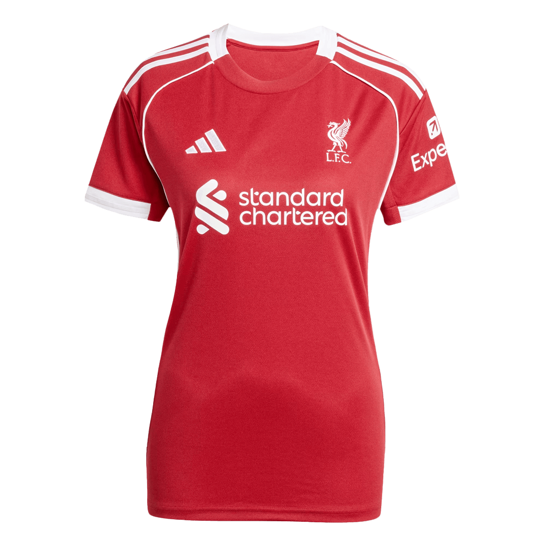 Liverpool Women's Home Soccer Jersey 2025/26