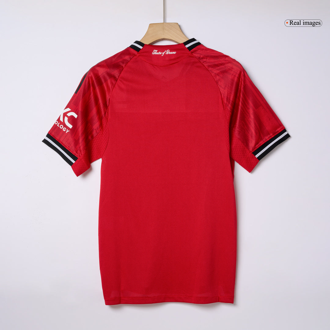 ŠEŠKO #30 Manchester United Home Player Version Soccer Jersey 2025/26