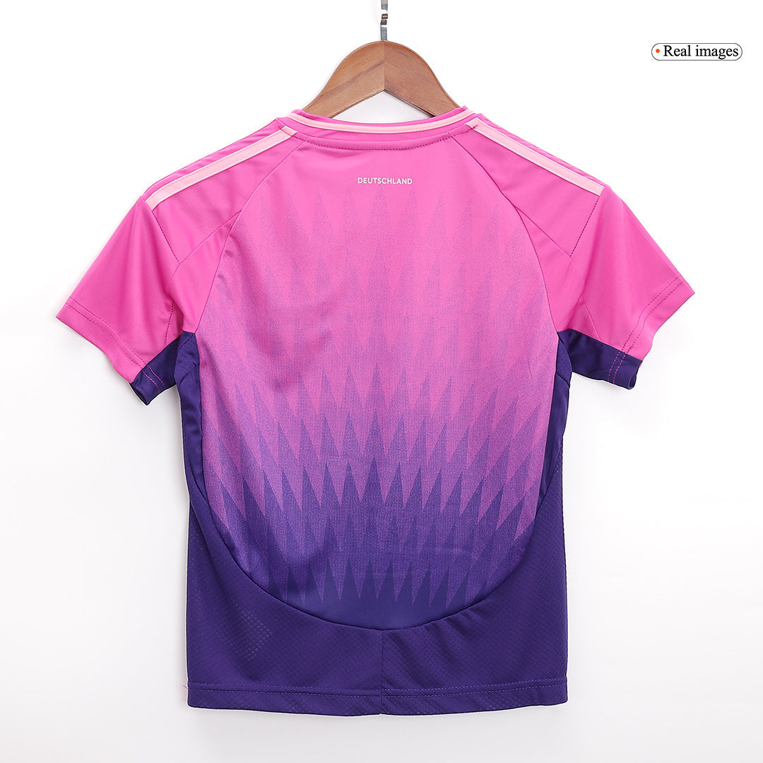 Germany Kid's Away Football Jersey Kit (Jersey+Shorts) Euro 2024