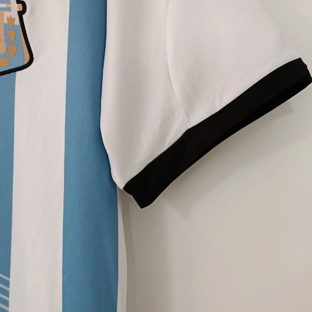 Camiseta retro de fútbol local de Argentina 1998
