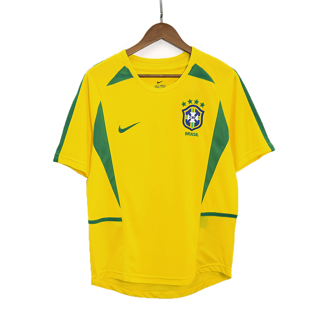 Brazil 2002/03 Home Retro Football Jersey