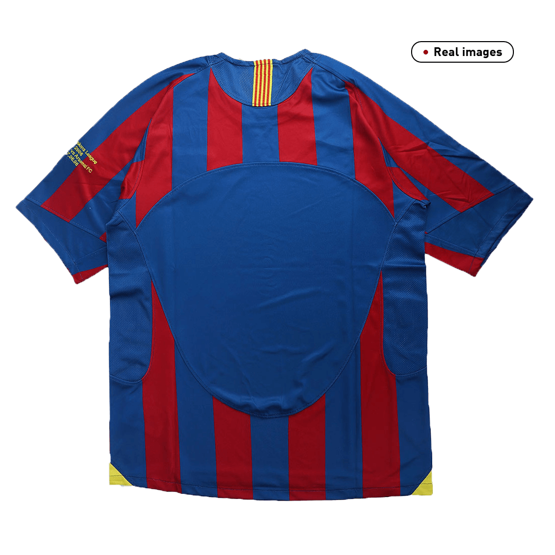 Barcelona 2005/06 Retro Home Soccer Jersey - UCL