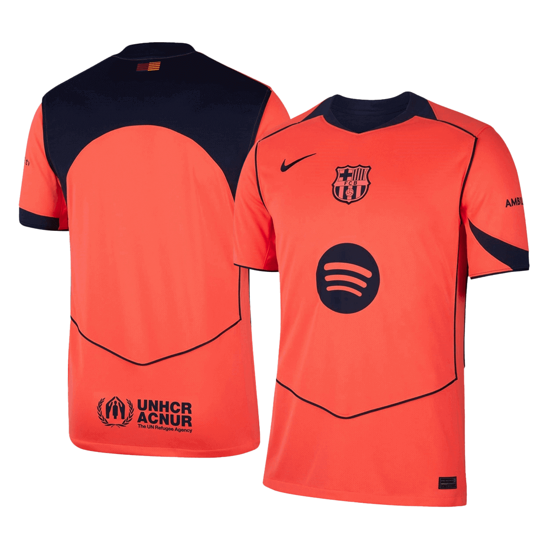 Tercera equipación visitante del FC Barcelona 2025/26