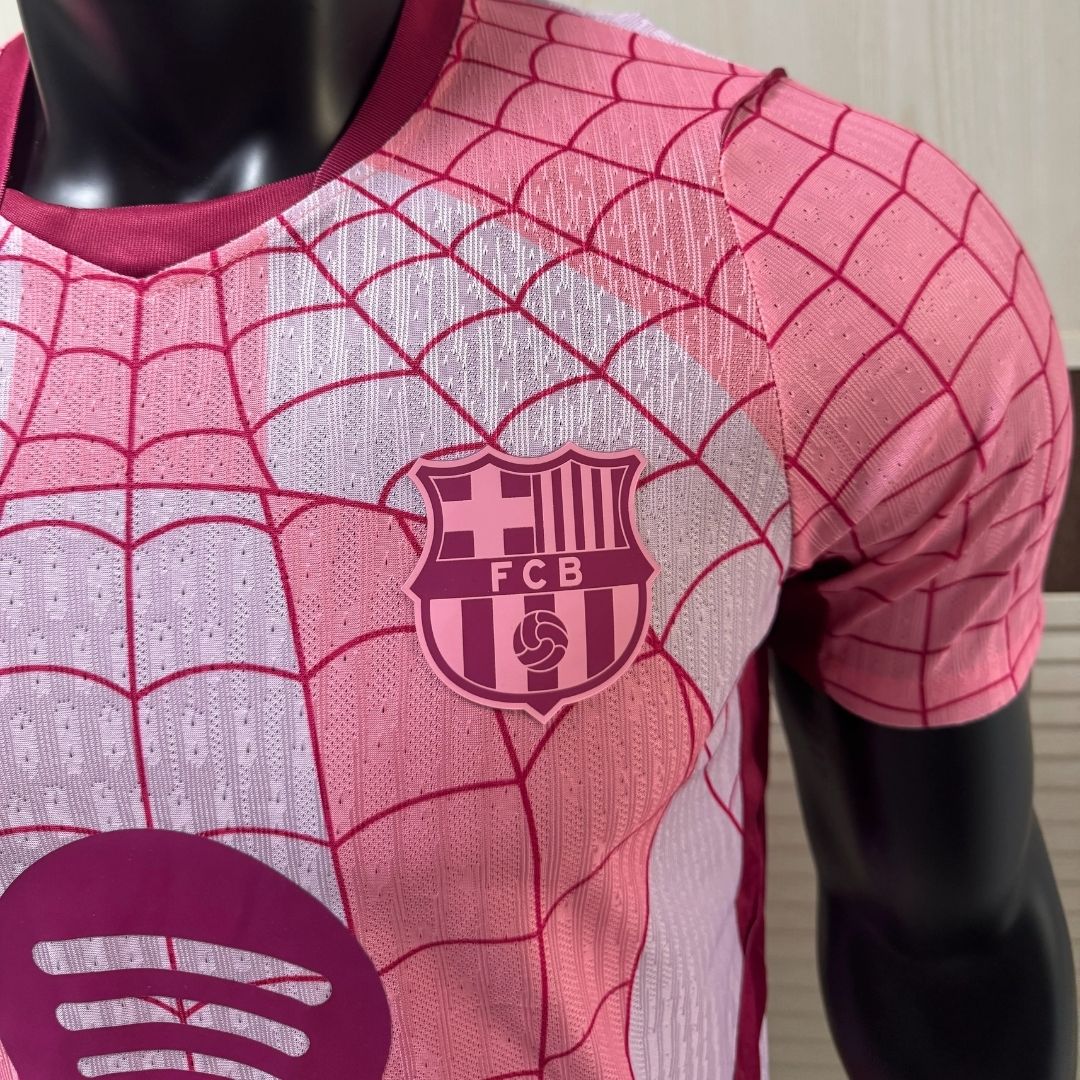 Camiseta de Fútbol Versión Jugador Edición Especial Barcelona 2026/27 Rosa