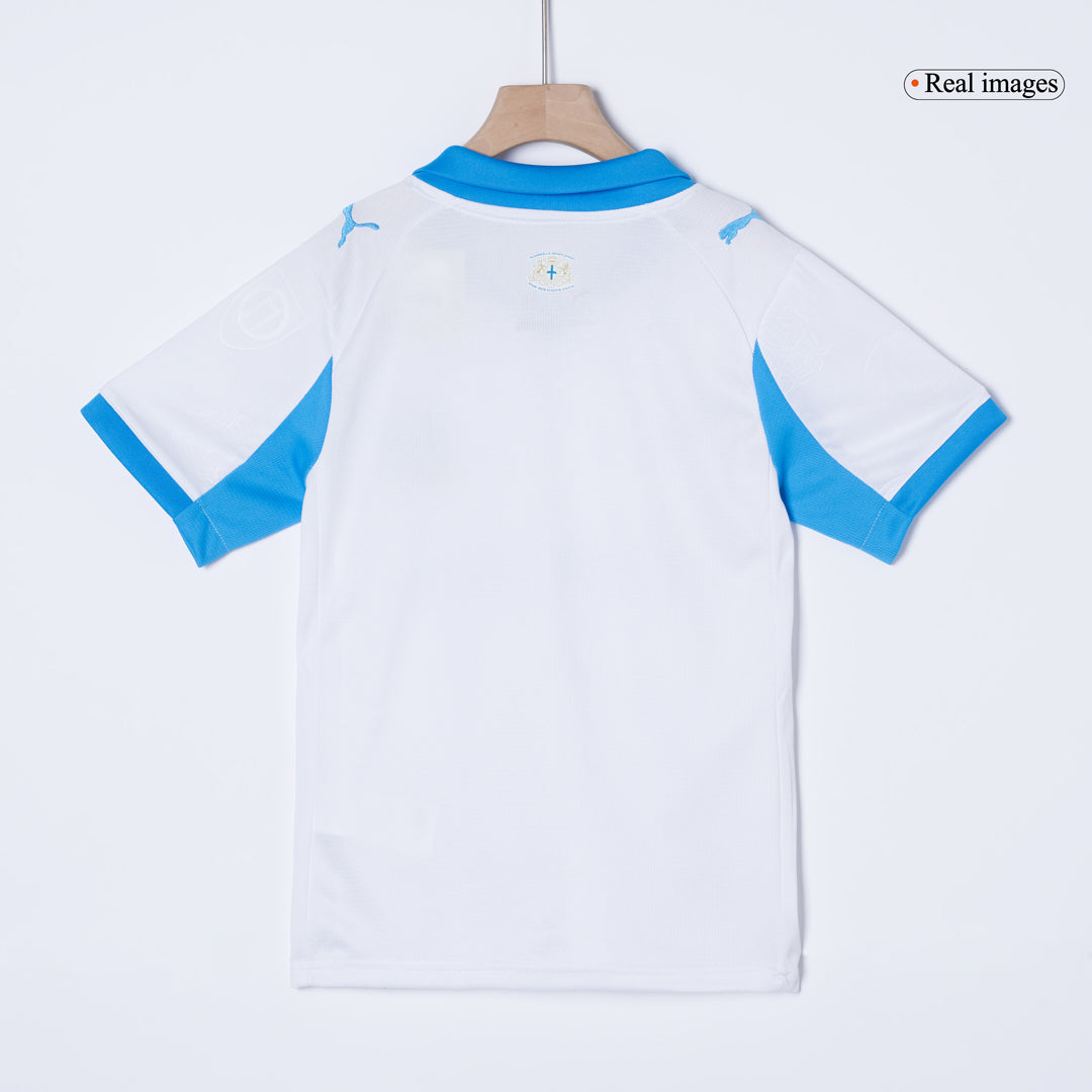 Marseille Kid's Home Kit - Jersey+Shorts 2025/26